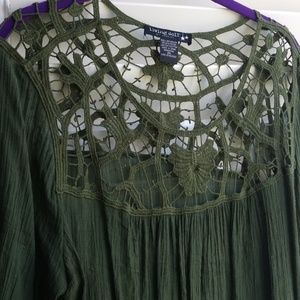 Ladies plus size blouse